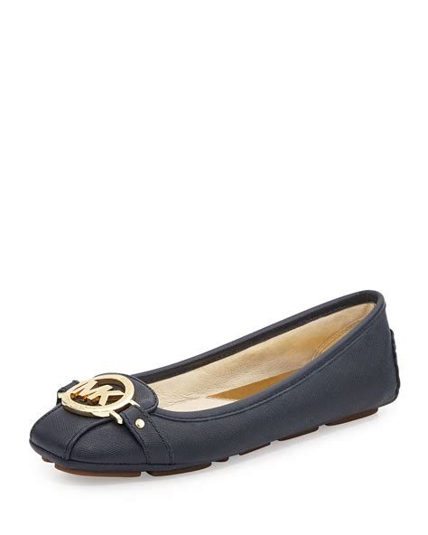 michael kors logo charm saffiano moccasin|Fulton Faux Saffiano Leather Moccasin .